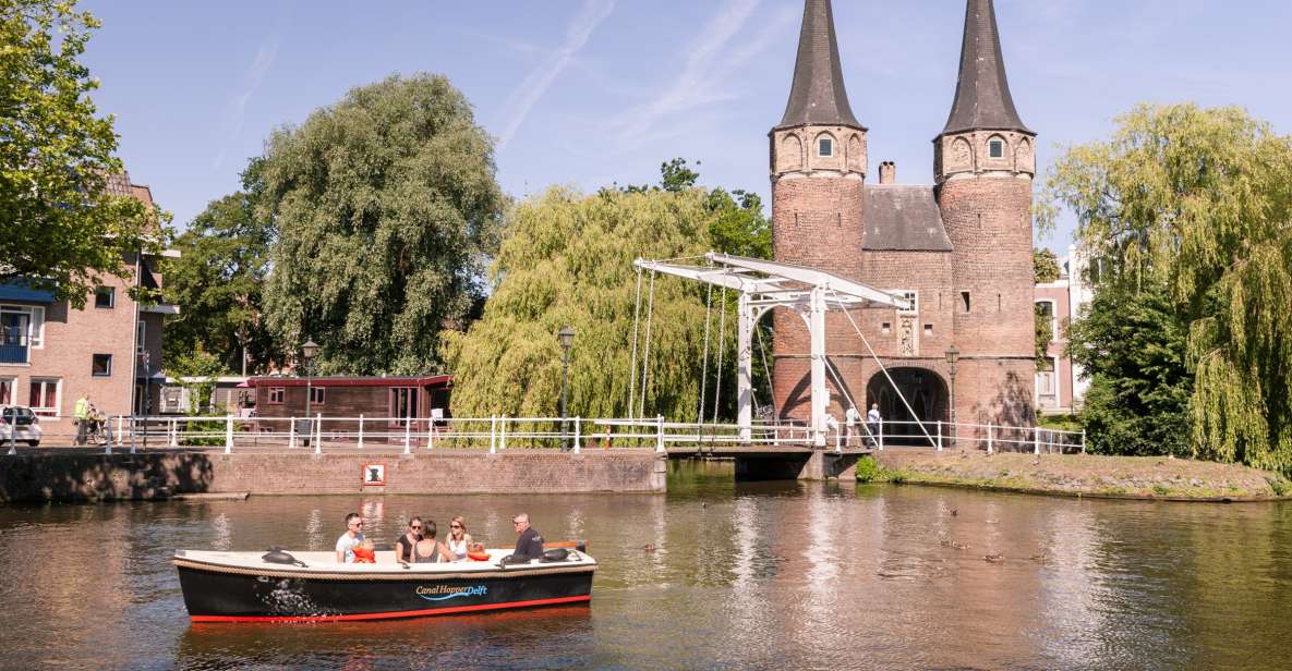 Delft: Open Boat Canal Cruise With Skipper - Booking Information