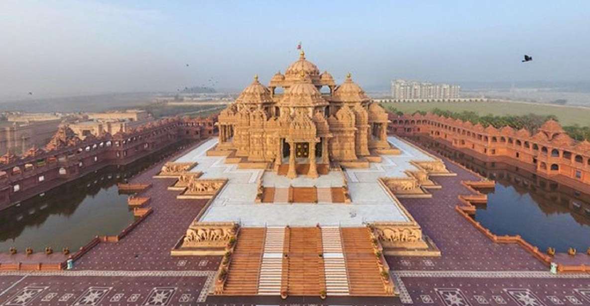 Delhi Temple's and Spirituals Sites Day Tour - Akshardham Temple Complex: Grandeur Unveiled