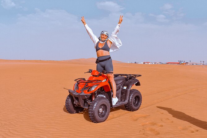 Desert Excursion & Quad Bike Sand Board Camel Ride BBQ Dinner - Transportation Details