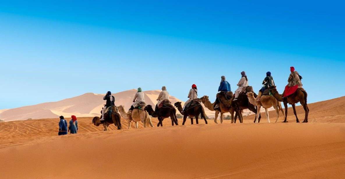 Desert Odyssey: 5-Day Tour From Casablanca's Gateway - Daily Itinerary Overview