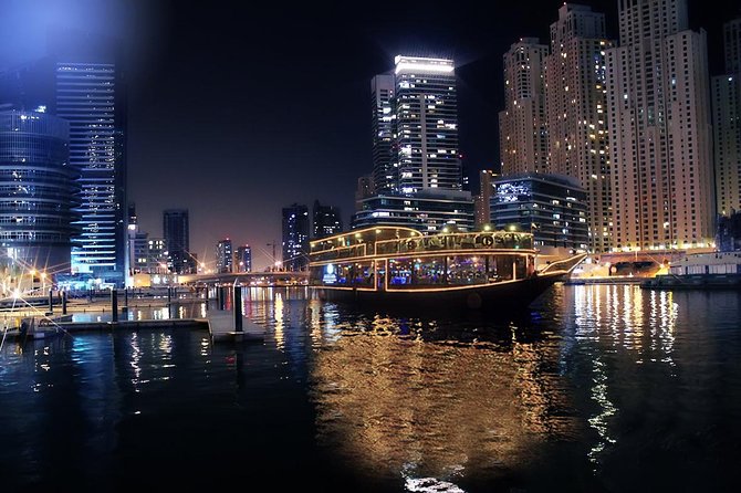 Dhow Cruise Dubai Marina - Buffet Dinner & Transfer in Dubai - Cruise Timing Details