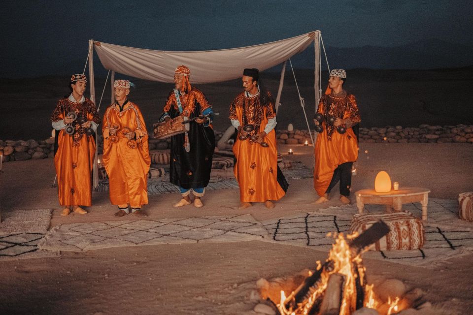 Diner in Agafay Desert With Camel Ride ,Magical Show - Moroccan Dinner and Show