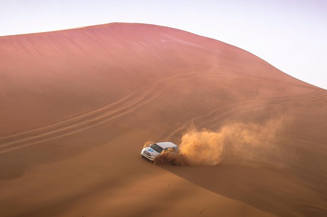 Doha Sunset Safari: Camel Trek With Dune Bashing and Sandboarding - Traveler Guidelines and Recommendations