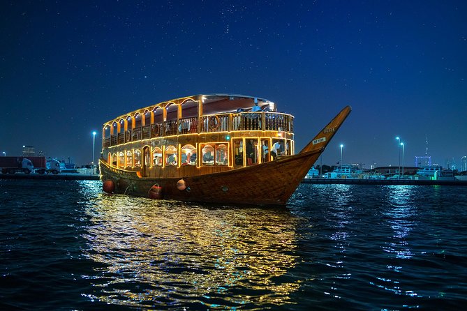 Dubai Creek Royal Dinner Dhow Cruise With Optional Pickup - Logistics and Accessibility