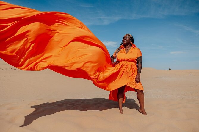 Dubai Desert Flying Dress Photoshoot - Traveler Photos and Reviews