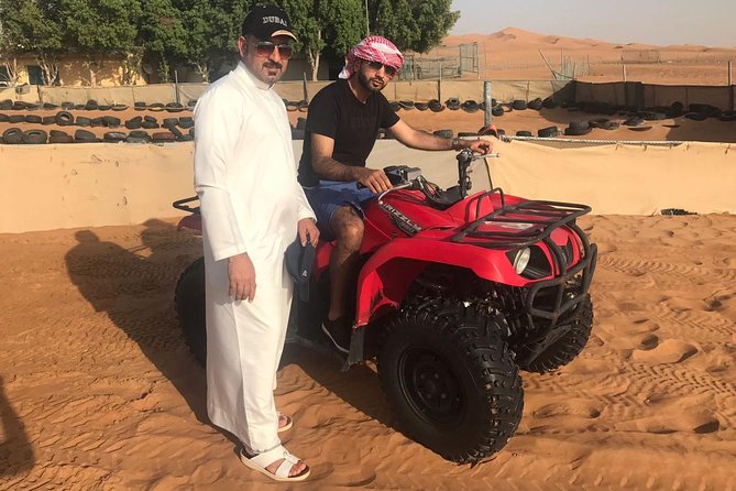 Dubai Desert Safari and 30mins Quad Bike Ride With Buffet Dinner - Buffet Dinner Highlights