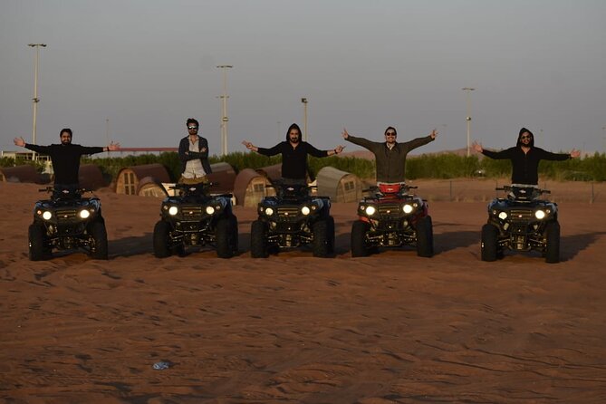 Dubai Desert Safari With Atv(Optional)& Sandboarding Experience With BBQ Dinner - Booking Information