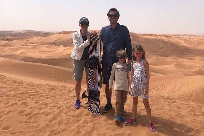Dubai Desert Safari With BBQ Dinner, Camel Ride, Sandboarding Etc - Pickup and Restrictions