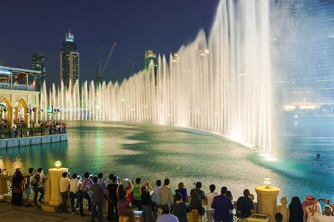 Dubai Fountain Show Boat Lake Ride or Bridge Walk Tickets Options - Additional Information