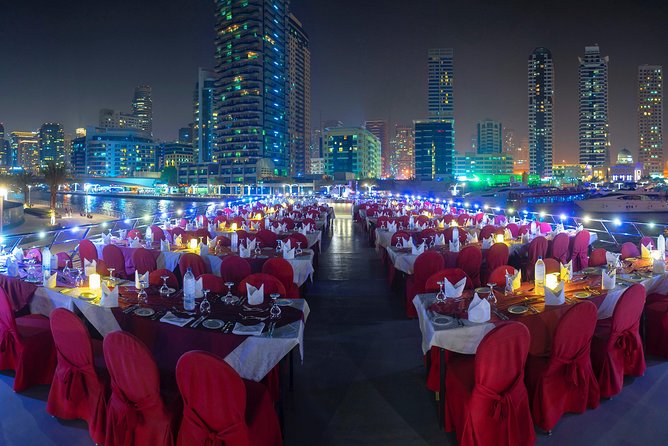 Dubai Marina Royal Dinner Dhow Cruise Including Transfers - Customer Reviews