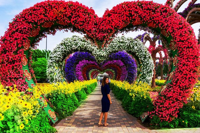 Dubai Miracle Garden and Global Village Shopping Tour - Pickup Services and Locations