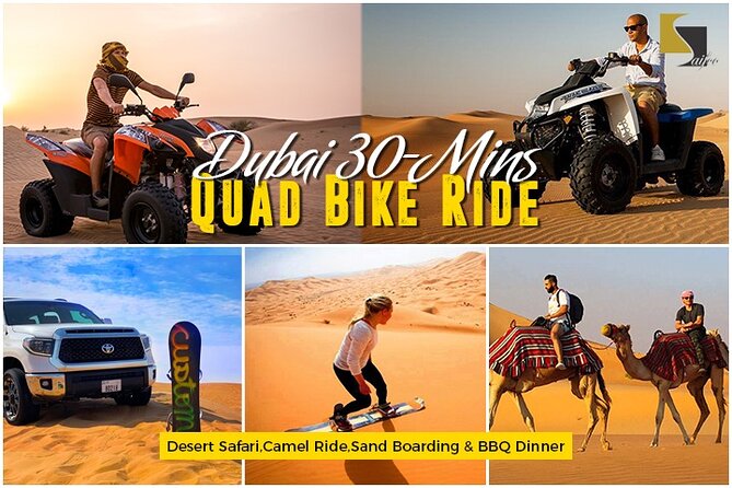Dubai Quad Biking With Desert Safari - Thrilling ATV Ride Dubai - Thrilling ATV Ride Inclusions