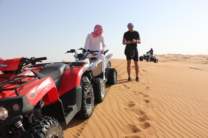 Dubai: Red Dune Quad Bike Desert Safari Adventure - Meeting and Pickup Instructions