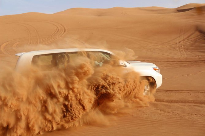 Dubai: Unique SUNSET 4WD Red Dunes Safari - Logistics and Pickup
