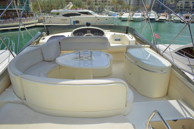 Dubai Yacht Rental - Book 58 Ft Private Yacht up to 28 Persons - Cancellation Policy