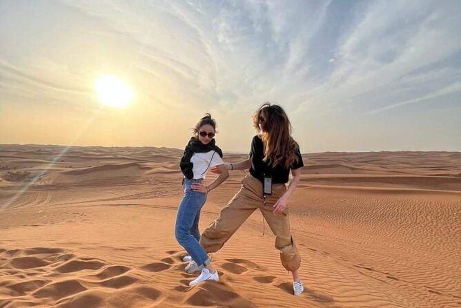 Dubai:Desert Safari BBQ Dinner, Dune Bashing,Camel&Sandboarding - Booking Cancellation Policy