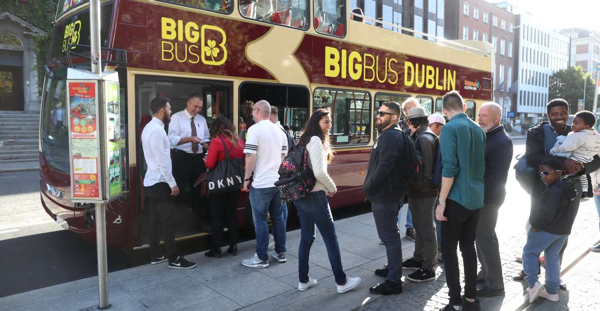 Dublin: Big Bus Hop-on Hop-off Tour & EPIC Museum Ticket - Inclusions