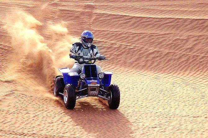 Dune Bashing With Quad Bike and Sand Boarding From Dubai - Reviews and Support