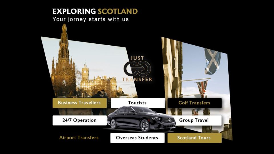 Edinburgh Airport to Edinburgh City (3 Pax - 3 Lug) - Tips for Smooth Airport Transfers