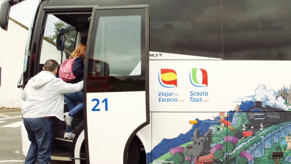 Edinburgh: Oban, Kilchurn Castle & Inveraray Tour in Spanish - Booking Information