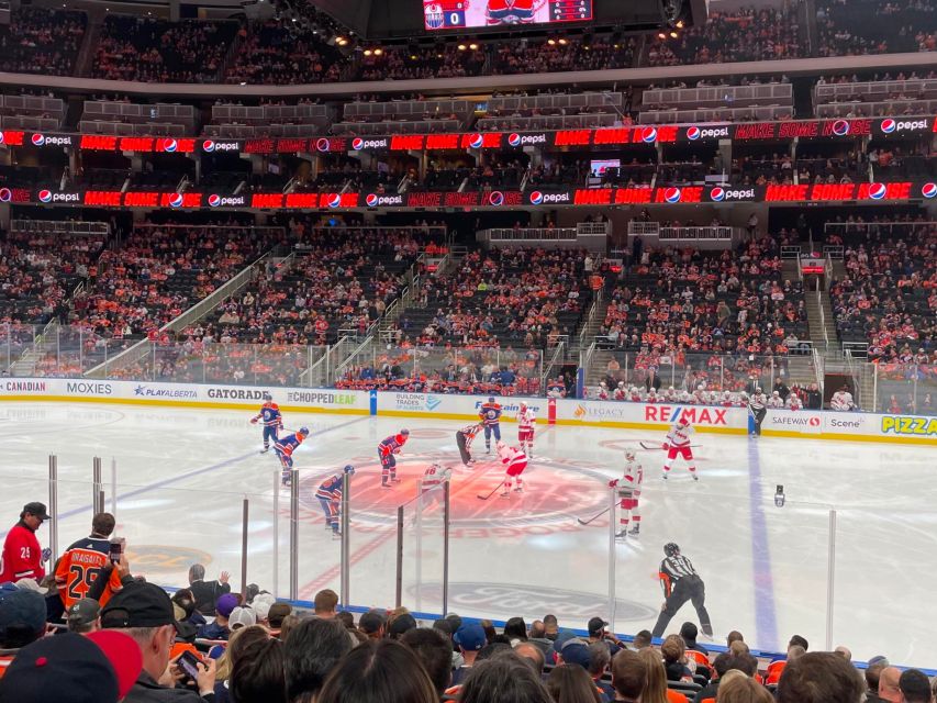 Edmonton: Edmonton Oilers Ice Hockey Game Ticket - Inclusions