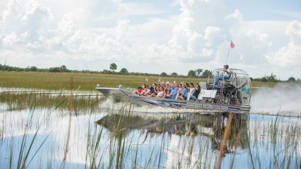 Everglades: Sawgrass Park Airboat Adventure Package - Booking Information