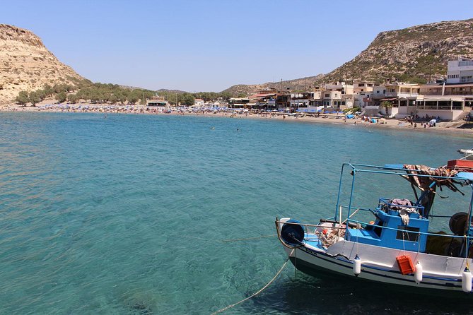 Excursion to South Crete - Festos and Matala - Wine Tasting at Zacharioudakis Estate