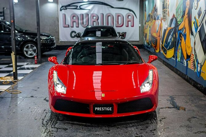 Ferrari 488 GTB Luxury Car Hire Sydney Supercar Rental - Logistics and Meeting Details