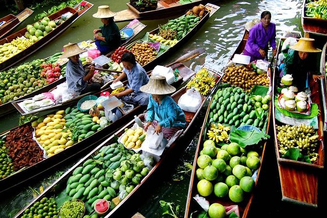 Floating Market With Wat Bang Kung Temple and the Railway Market - Copyright & Additional Information