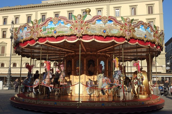 Florence Family-Friendly Walking Tour and Carousel Ride - Itinerary Details