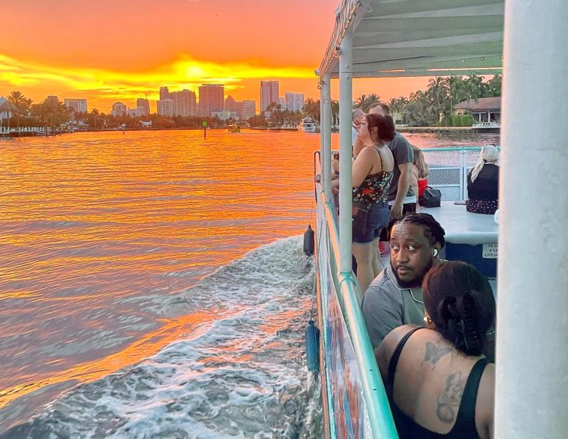 Fort Lauderdale: Sunset Fun Cruise With Downtown Views - Full Experience Description