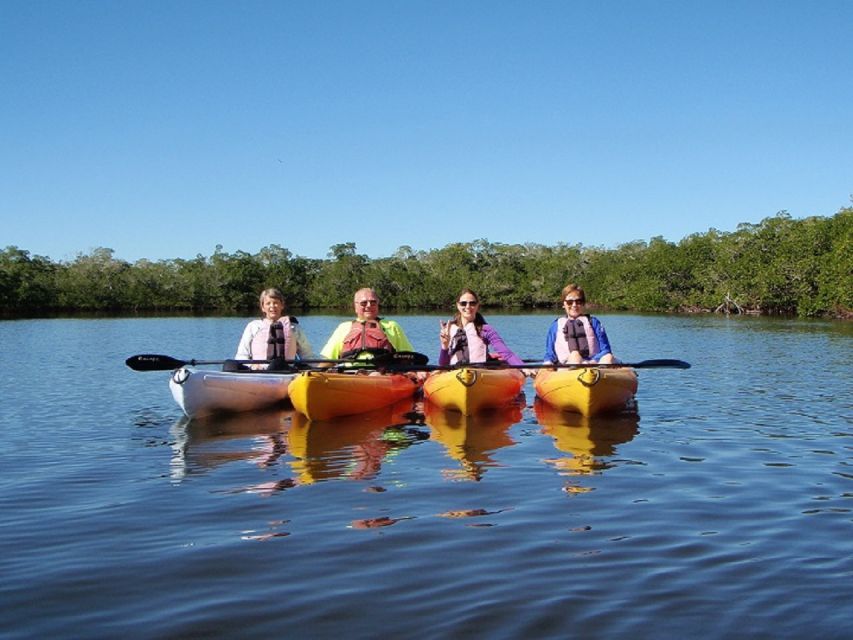 Fort Myers: Guided Sunset Kayaking Tour Through Pelican Bay - Sunset Kayaking Route Details
