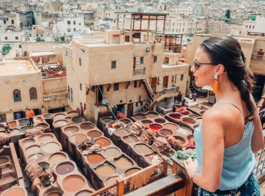 Free Ticket Entry to Fes Leather Tannery - Visiting the Tannery