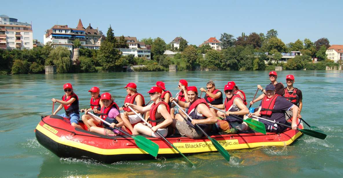 Freiburg and Basel: Rafting Tour on the River Rhine - Starting Location Details