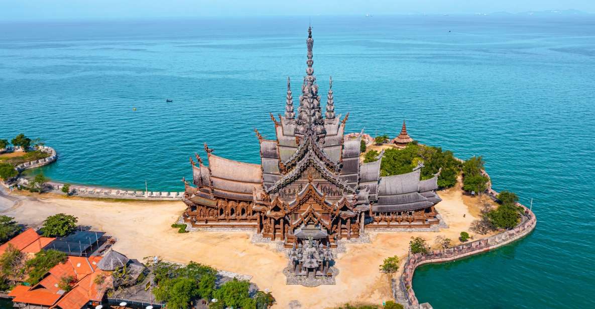 From Bangkok: the Sanctuary of Truth With Private Transfer - Full Description