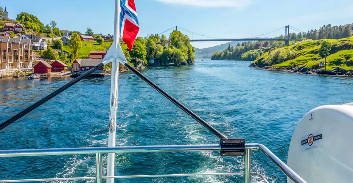 From Bergen: Sightseeing Fjord Cruise to Alversund Strait - Language and Support