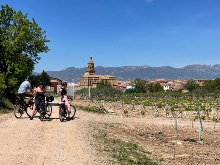 From Bilbao: La Rioja Wine Tour by E-Bike With Wine Tastings - Wine Tasting