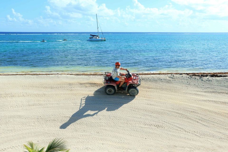 From Cancún: ATV Jungle Trail Adventure and Beach Club - Highlights of the Adventure