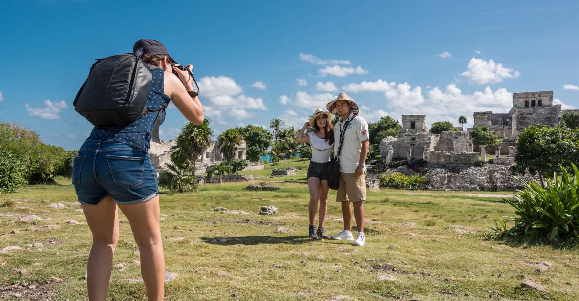From Cancun: Guided Day Trip to Tulum & Mayan Ruins W/ Entry - Itinerary Highlights & Duration