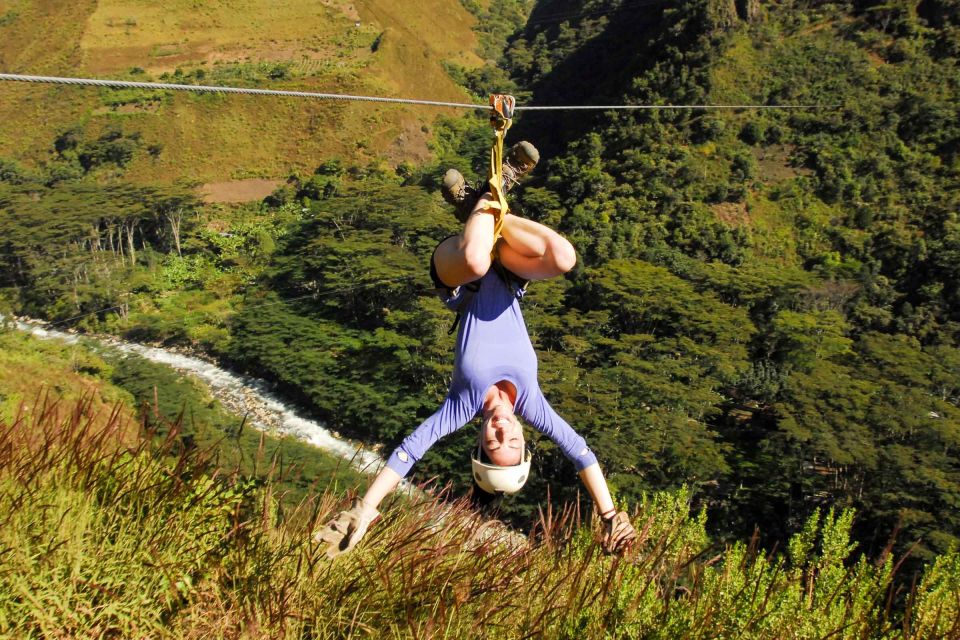 From Cusco Inka Jungle 3 Days Rafting and Zipline - Inclusions and Logistics