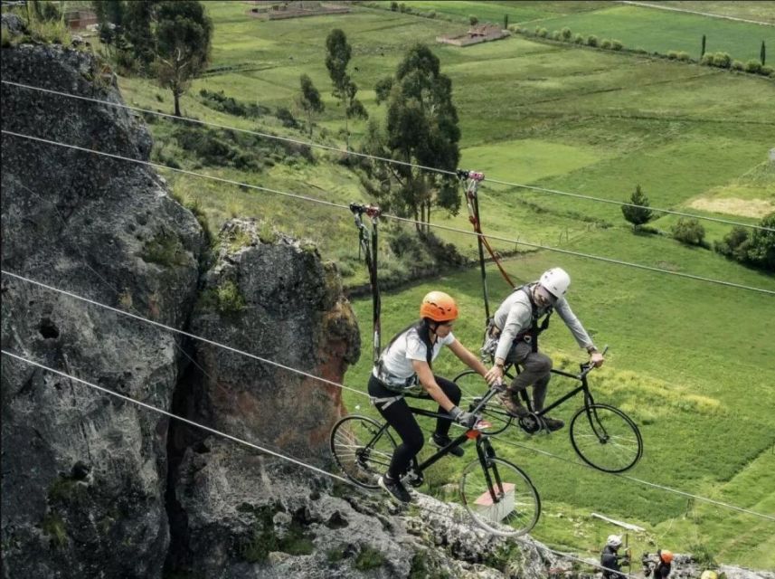 From Cusco: Skybike, Climbing and Rappel - Cachimayo - Location and Activities