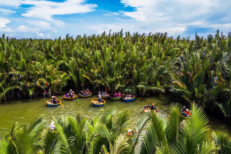 From Da Nang: Bay Mau Coconut Palm Forest Day Tour and Lunch - Tour Itinerary Breakdown