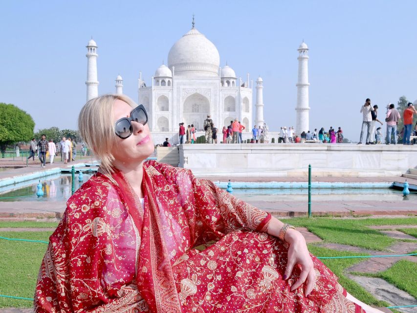 From Delhi: Sunset Taj Mahal & Agra Tour By Car - Convenience and Guided Tour