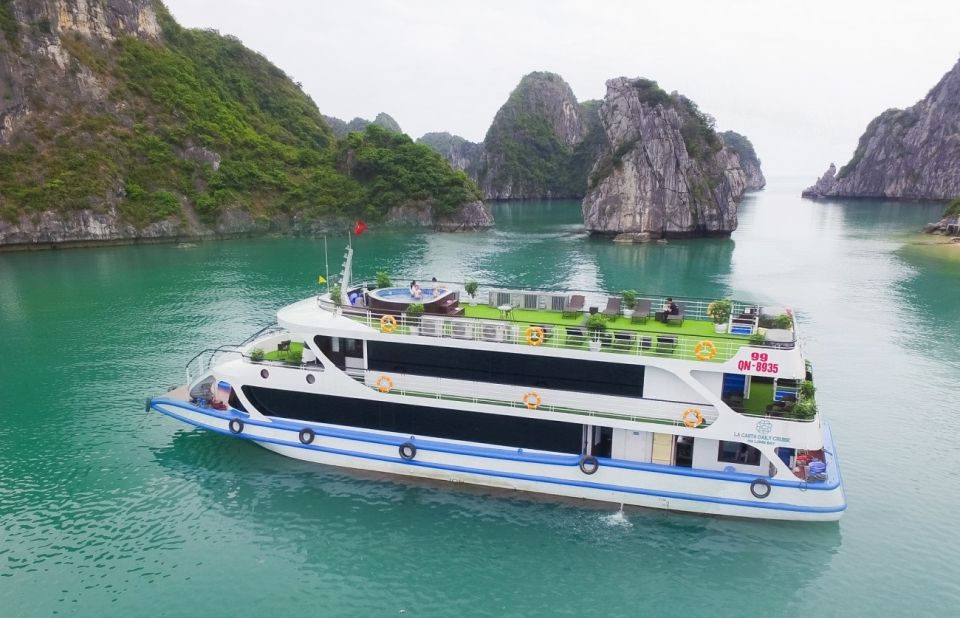 From Hanoi: 1-Day Ha Long Bay Luxury Cruise With Jacuzzi - Boat Features and Amenities