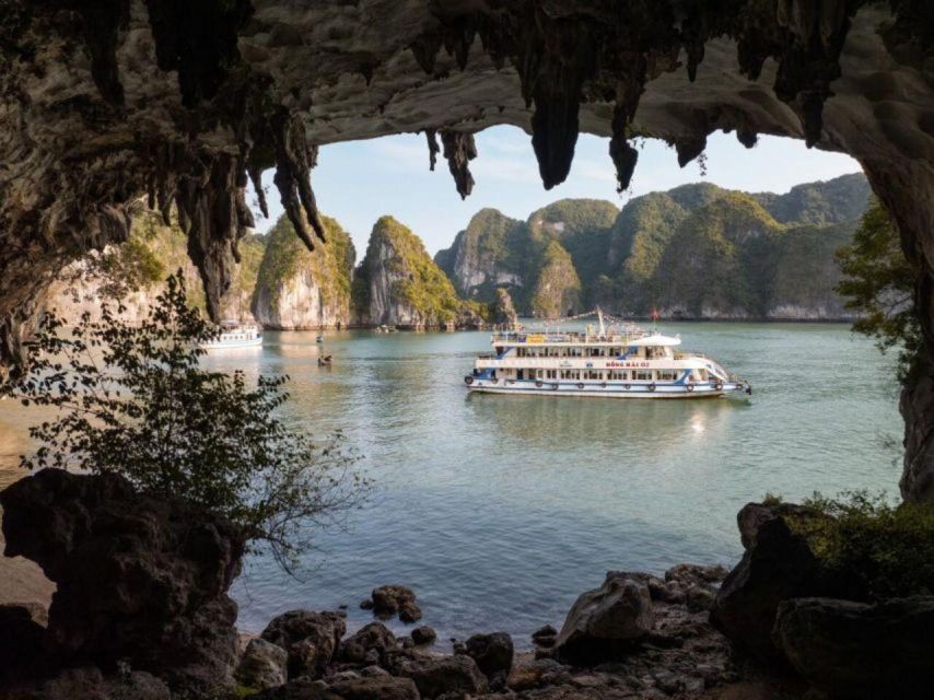 From Hanoi: Day Trip to Halong & Lan Ha Bay on Luxury Cruise - Full Description