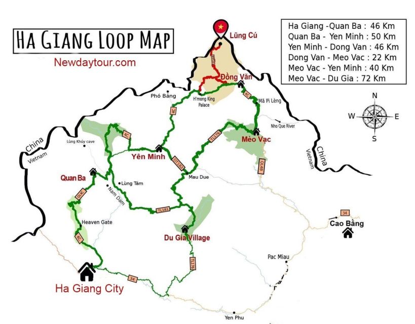 From Hanoi: Ha Giang Loop 4 Days 4 Nights With Easy Rider - Accommodations & Meals