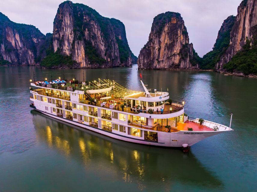 From Hanoi: Ha Long Bay 5-Star Cruise With Private Room - Day 1 Itinerary