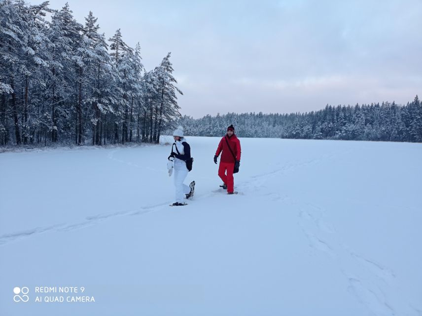 From Helsinki: National Park Hiking Tour With Food & Drinks - Nature Immersion & Snowshoeing Experience