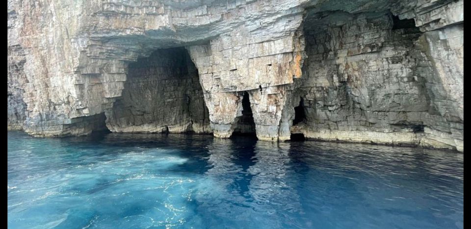 From Hvar: Blue Cave, Green Cave & 5 Islands Speedboat Tour - Tour Description
