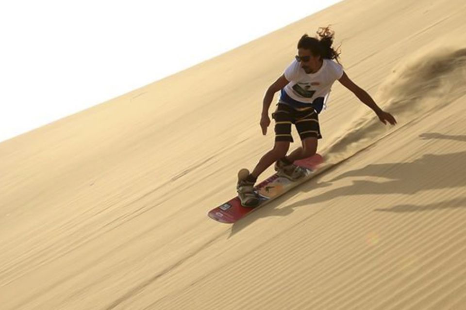 From Ica: Huacachina Lagoon & Desert Trip With Sandboarding - Full Experience Description